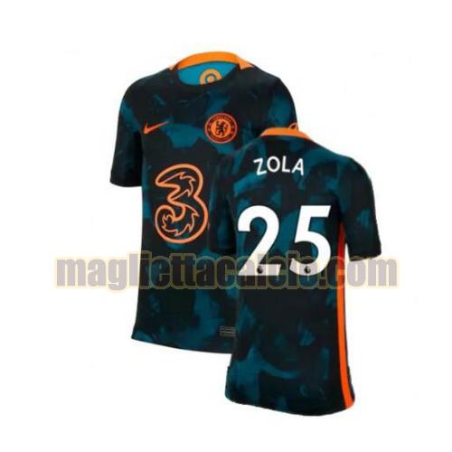maglia zola 25 chelsea uomo terza 2021-2022