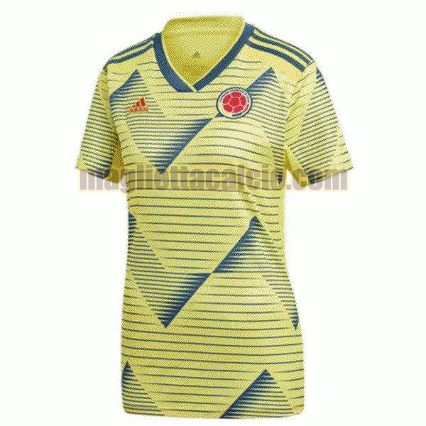 maglietta colombia donna prima divise 2019