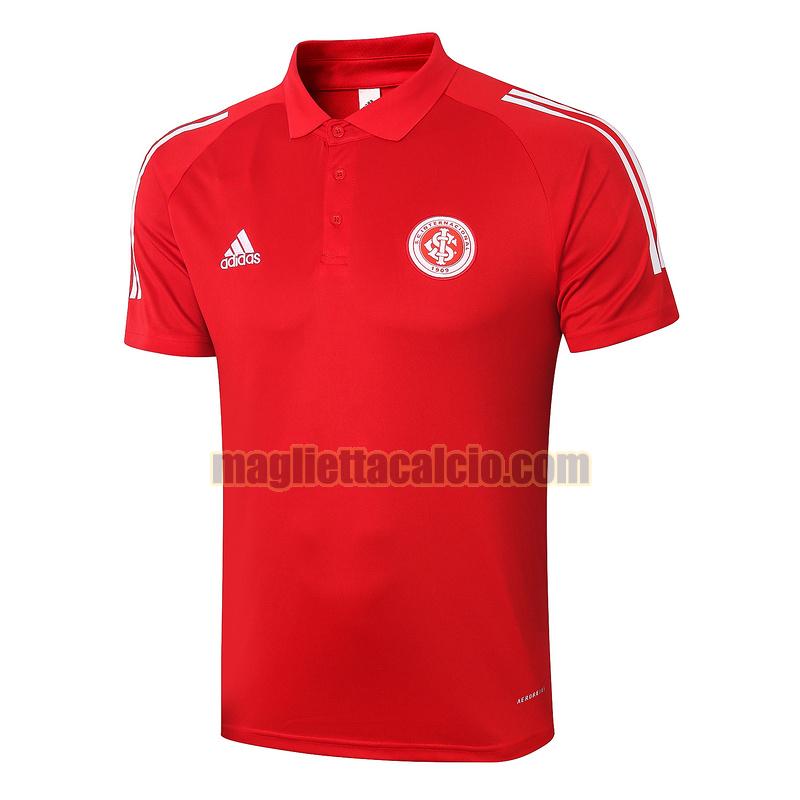 magliette polo calcio internacional uomo rosso 2020-2021