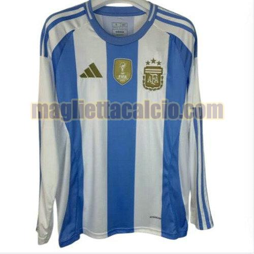 manica lunga maglia prima argentina uomo 2024