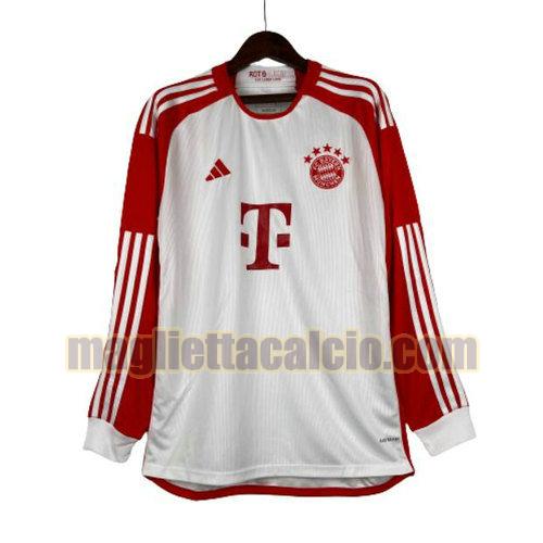 manica lunga maglia prima bayern monaco uomo 2023-2024