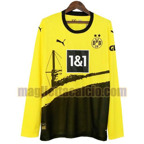 manica lunga maglia prima borussia dortmund uomo 2023-2024
