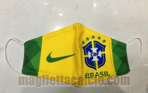 maschere giallo verde brasile 2020-2021
