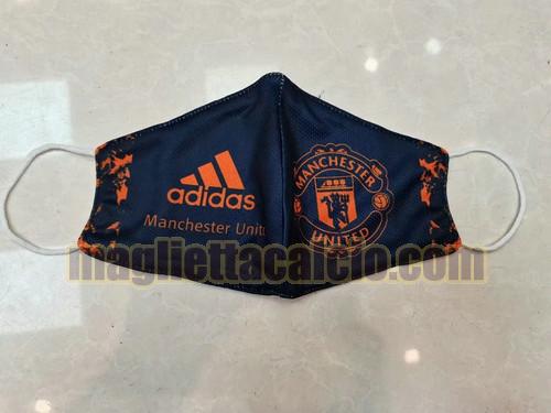 maschere nero arancia manchester united 2020-2021