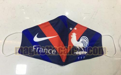 maschere nero rosso blu francia 2020-2021