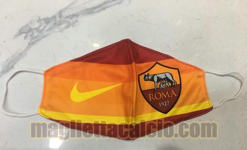 maschere rosso giallo as roma 2020-2021