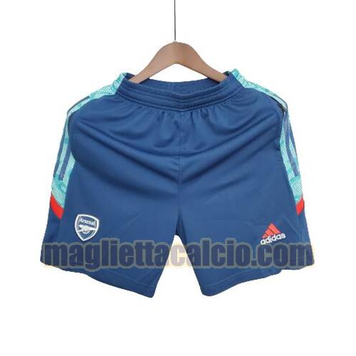 pantaloncini arsenal uomo allenamento blu 2021-2022