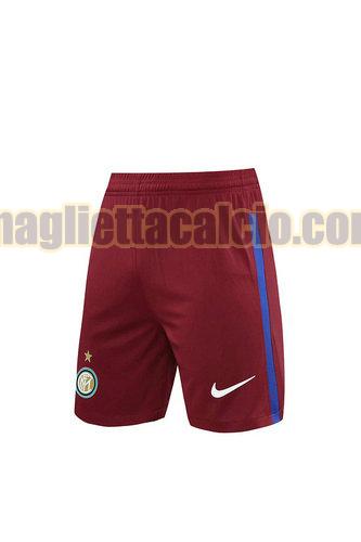 pantaloncini inter milan uomo rosso portiere 2020-2021