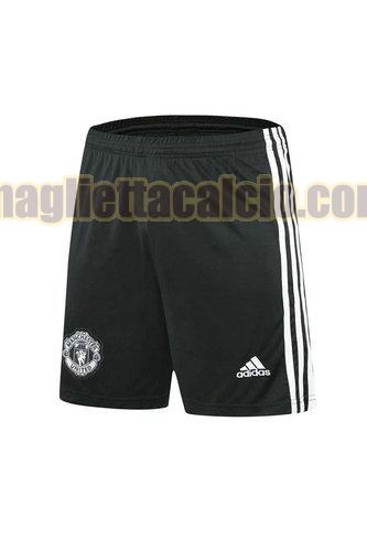 pantaloncini manchester united uomo nero bianca portiere 2020-2021