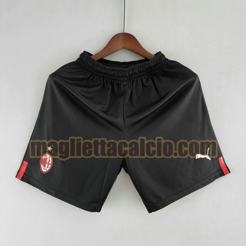 pantaloncini nero ac milan uomo 2022-2023
