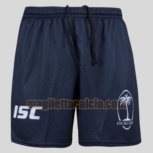 pantaloncini rugby calcio blu fiji uomo 7s 2020