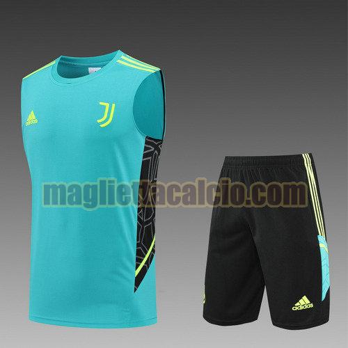 pantaloni + gilet blu juventus uomo 2022-2023