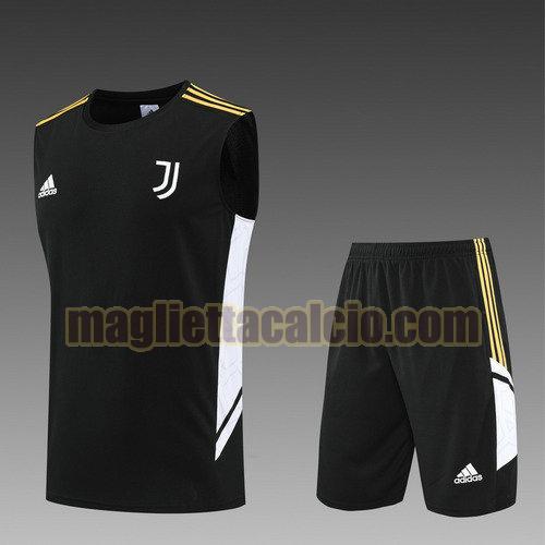 pantaloni + gilet nero juventus uomo 2022-2023
