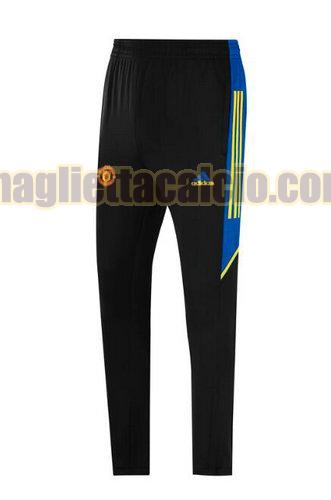 pantaloni della tuta a poco prezzo manchester united uomo blu 2021-2022