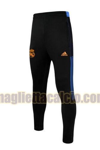 pantaloni della tuta a poco prezzo real madrid uomo nero 2021-2022