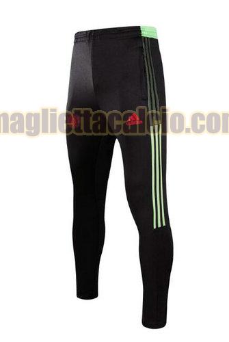 pantaloni della tuta manchester united uomo nero verde 2021-2022