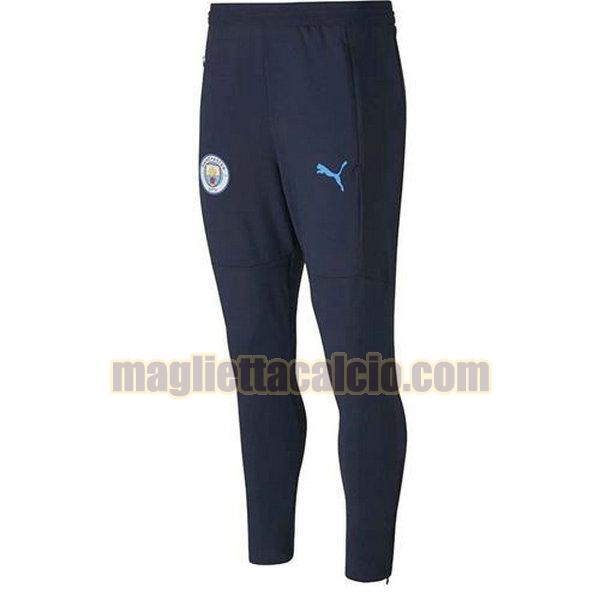 pantalón manchester city uomo blu 2020-2021