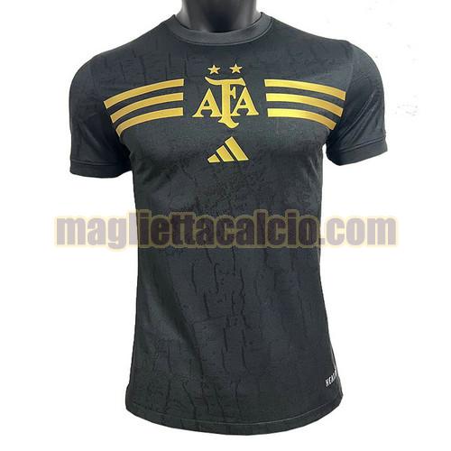 player version maglia argentina uomo nero 2024