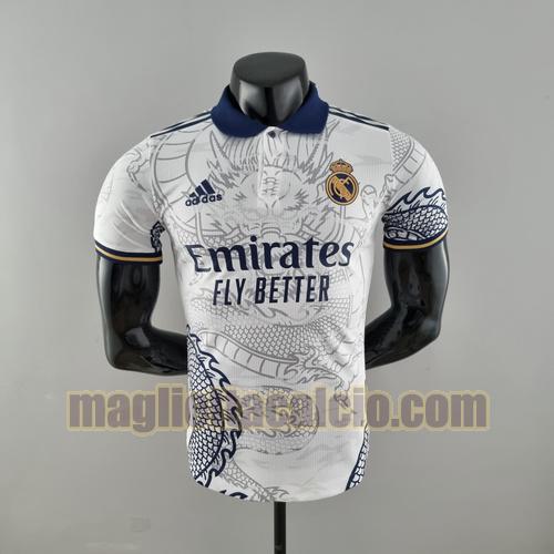 player version maglia bianca real madrid uomo chinese dragon 2022-2023