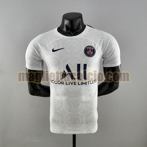 player version maglia bianco psg uomo pre-game 2022-2023