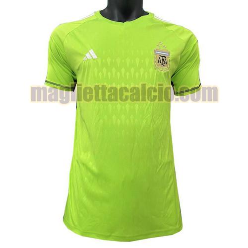 player version maglia portiere argentina uomo verde 2023-2024