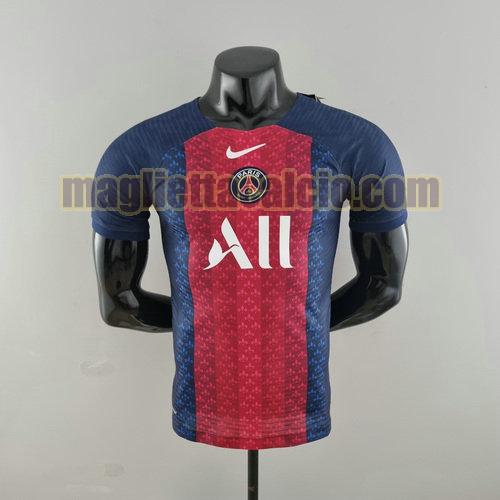 player version maglia rosso & blu paris saint germain uomo joint version 2022-2023