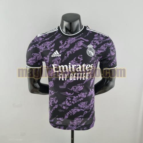 player version maglia viola nero real madrid uomo classic edition 2022-2023