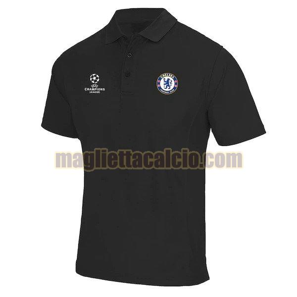 polo chelsea uomo nero 2019-2020
