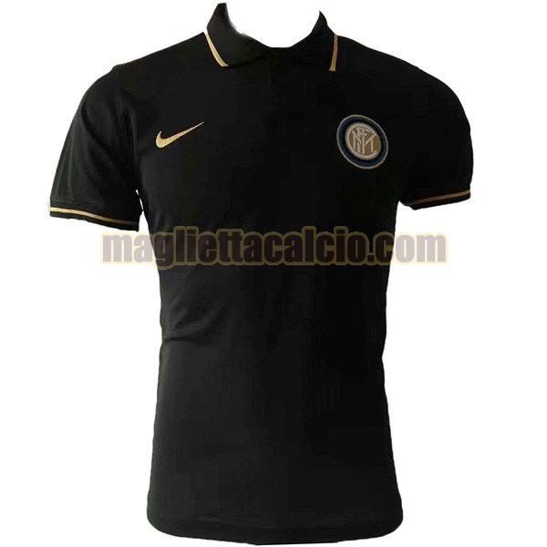 polo inter milan uomo nero 2019-2020