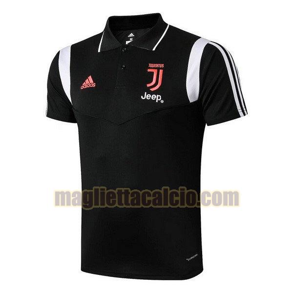 polo juventus uomo nero rosa 2019-20