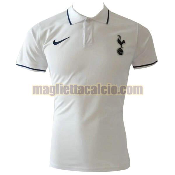 polo tottenham hotspur uomo bianco 2019-2020