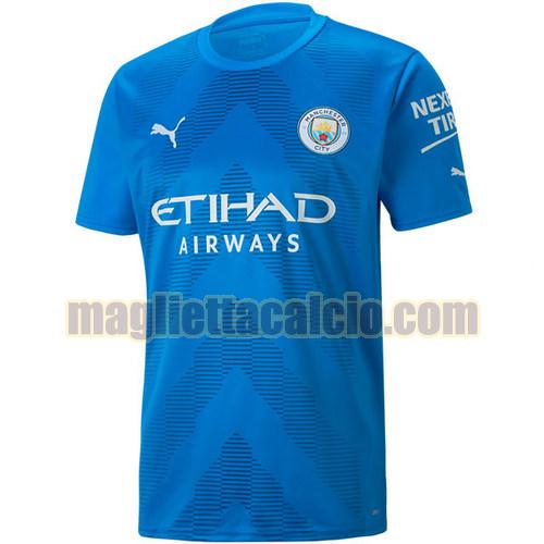 thailandia maglia blu manchester city uomo portiere 2022-2023