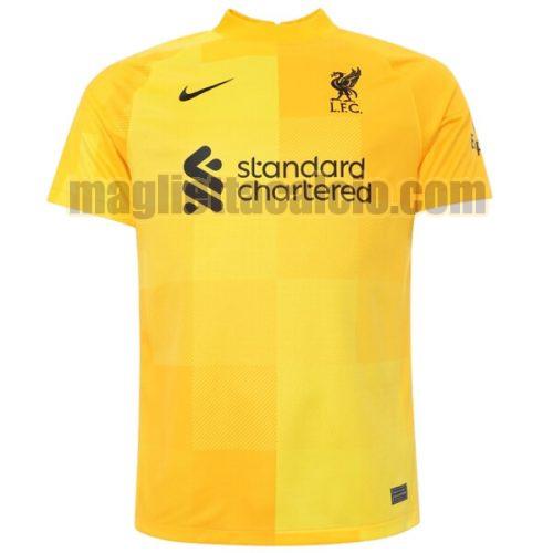 thailandia maglia liverpool uomo seconda portiere 2021-2022