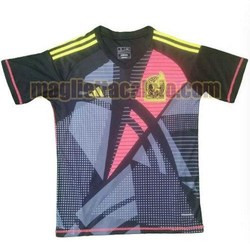 thailandia maglia portiere messico uomo nero 2024