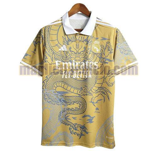 thailandia maglia speciale real madrid uomo giallo 2023-2024