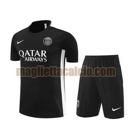 training maglie calcio paris saint germain uomo nero 2023-24