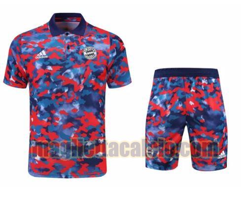 tuta polo bayern munich uomo camuffare 2021-2022