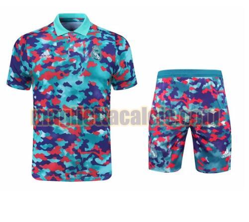 tuta polo real madrid uomo camuffare 2021-2022