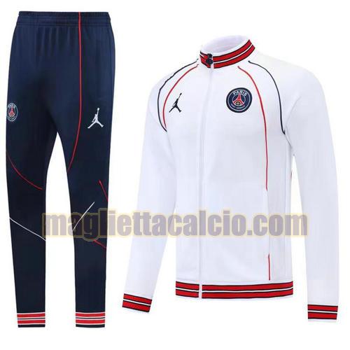 tuta sportiva bianco psg uomo 2022-2023