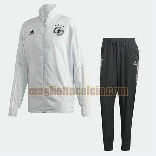 tuta sportiva completo germania uomo grigio 2020-21
