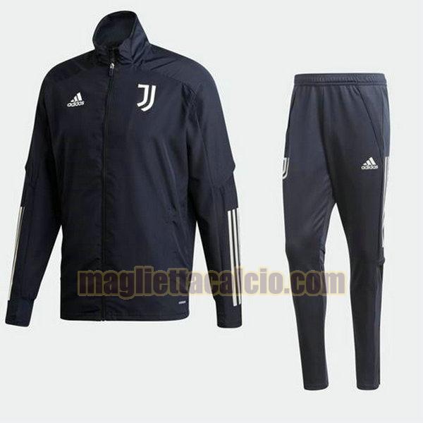 tuta sportiva completo juventus uomo bianco 2020-2021
