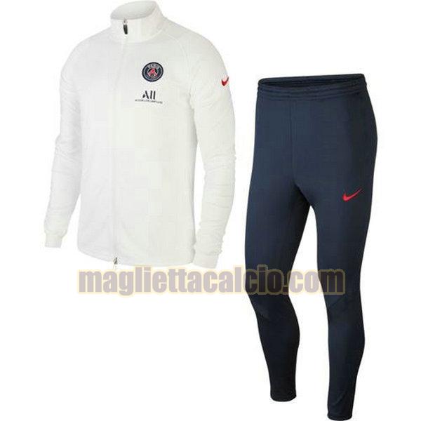 tuta sportiva completo paris saint germain uomo amarilla 2020-2021