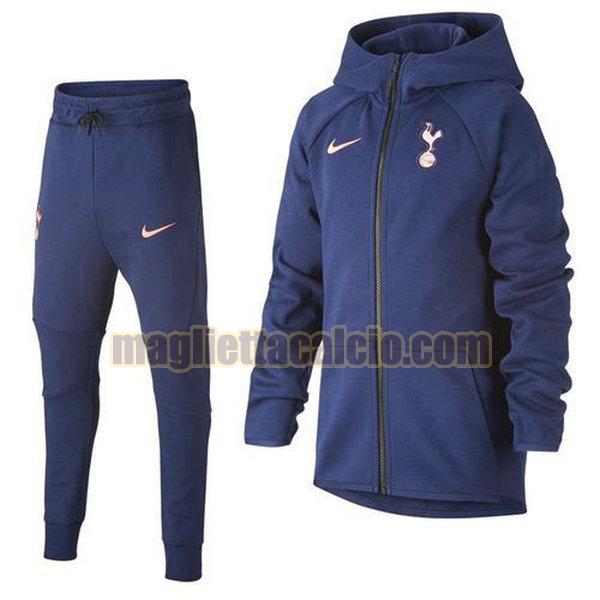 tuta sportiva completo tottenham hotspur uomo blu 2020-2021