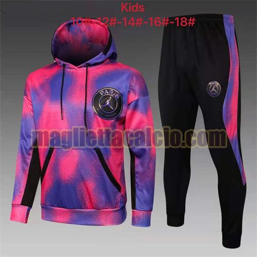 tuta sportiva con cappuccio a poco prezzo paris saint germain bambino colore 2021-2022