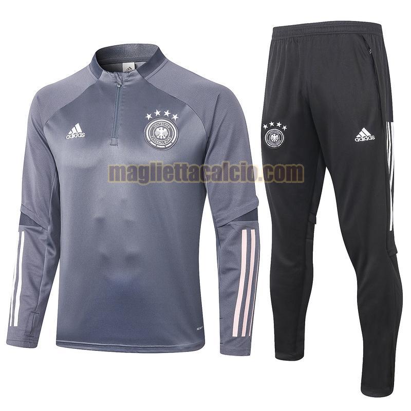 tuta sportiva germania uomo grigio 2020-2021