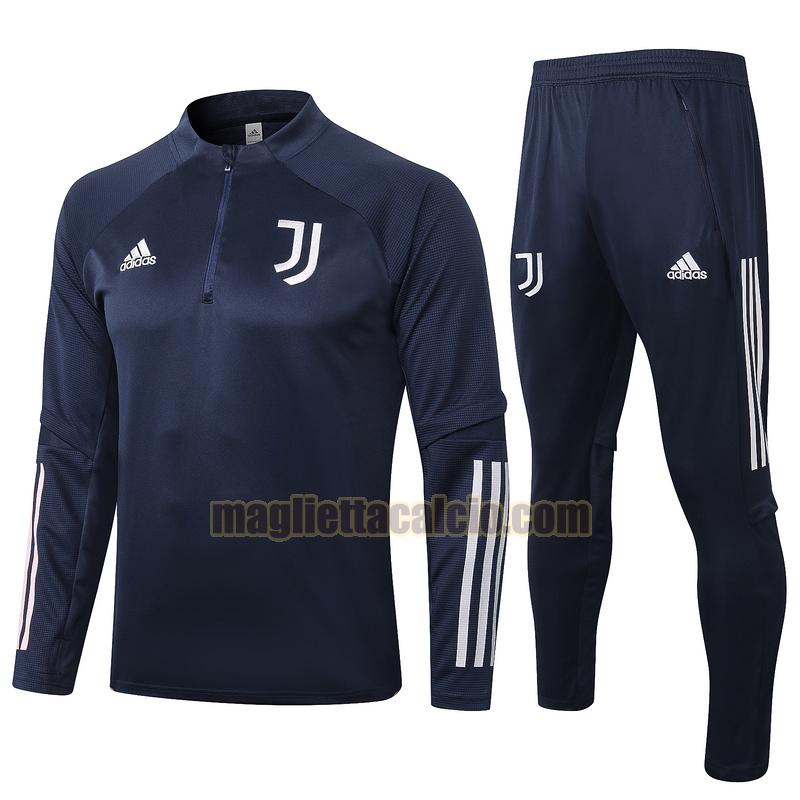 tuta sportiva juventus uomo blu 2020-2021