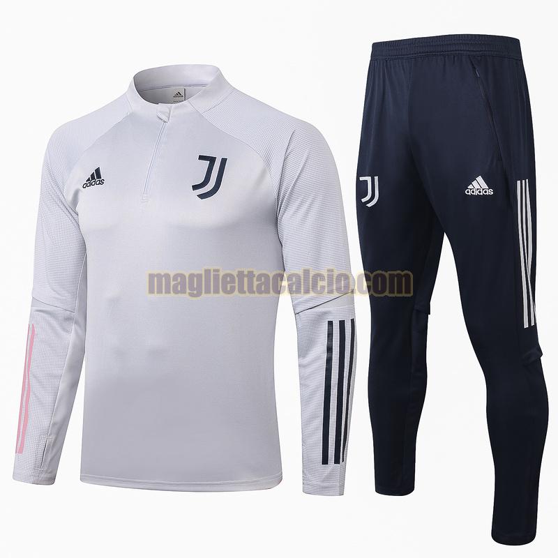 tuta sportiva juventus uomo grigio 2020-2021