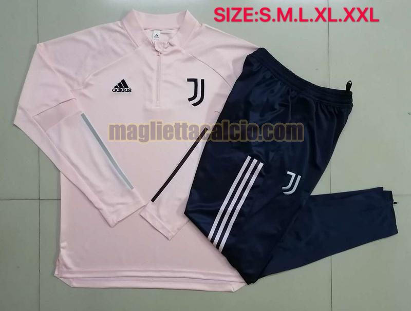 tuta sportiva juventus uomo rosa 2020-2021