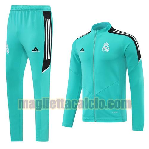 tuta sportiva lago verde real madrid uomo 2022-2023