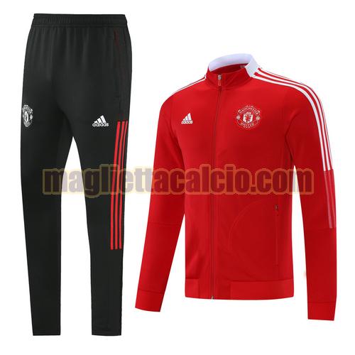 tuta sportiva manchester united uomo rosso 2022